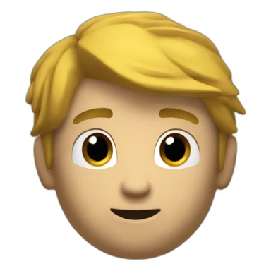 a Roblox noob similar to DahNoob sticker