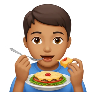 satisfying mukbang sticker