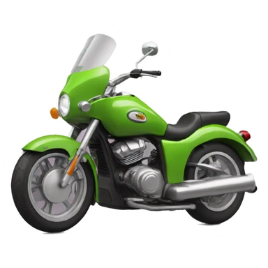 Pastèque en moto sticker