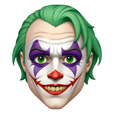 joker played by heath ledger  sticker