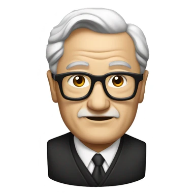 supreme leader of the planet, balanced, wise sticker