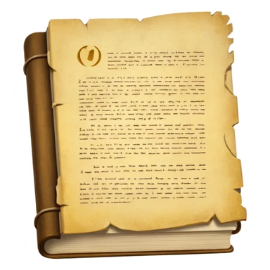 a screenplay manuscript  sticker