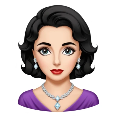 Elizabeth Taylor sticker