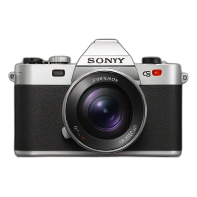 Camera Sony sticker