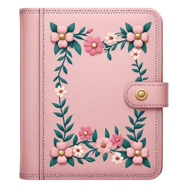 pink diary, coquette, loveshackfancy style  sticker