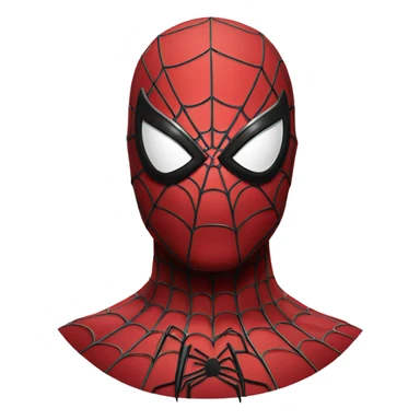 spider-man head sticker
