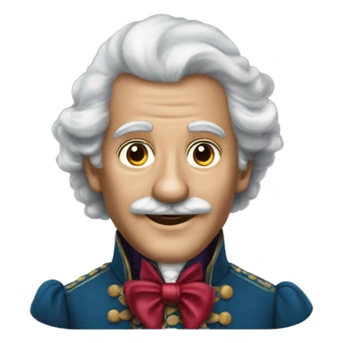 The character Drosselmeyer from the nutcracker sticker