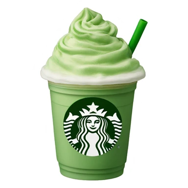 Starbucks matcha Frappuccino  sticker