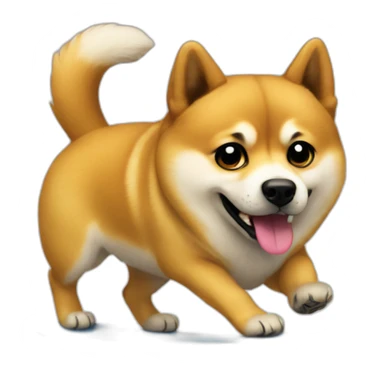 doge on skate sticker
