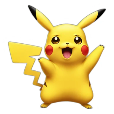 pikachu shocked sticker