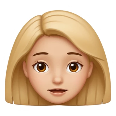 happy sad girl sticker