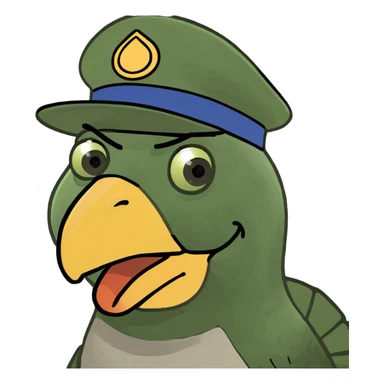 friendly turkey sticker