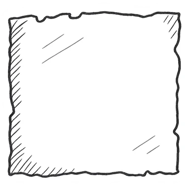 pastel yellow hand-drawn torn paper border with irregular edge, soft watercolor shading, transparent background, no face, no hands, no legs, no characters sticker