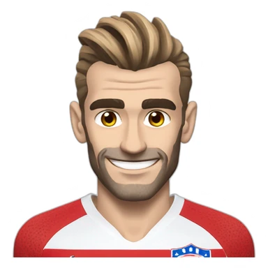 griezman à l’olympique Lyonnais sticker