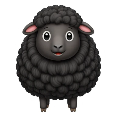 black sheep dancing sticker