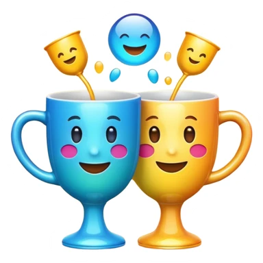 EMOJI AND WIN CUP sticker