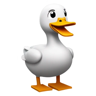 Crossy road duck sticker