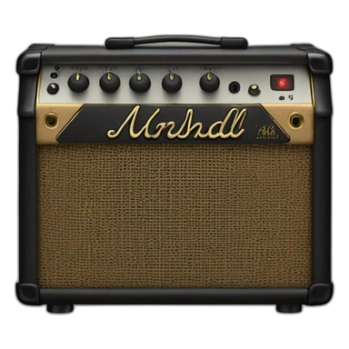 marshall amp sticker