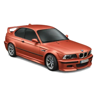 Bmw car drifting  sticker