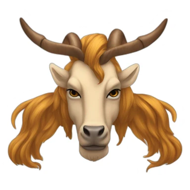 male sagittarius's (mythical creature) detailed sticker