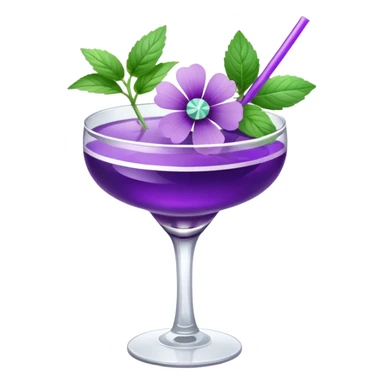 drink white and purple sticker