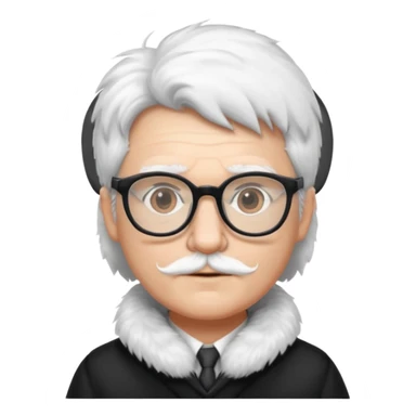 Professor animal sticker