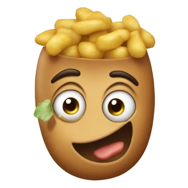 Snitzel with potatos sticker