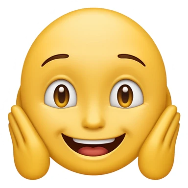 Emoji, hurtful smile sticker