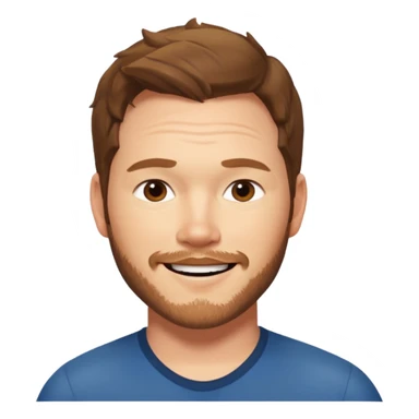 chris pratt from parks and rec sticker