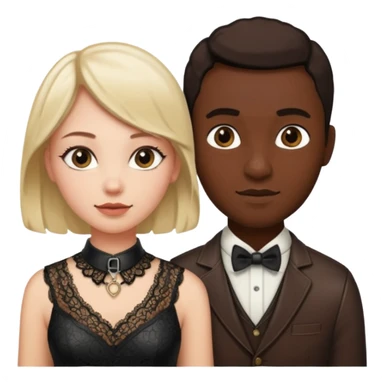 Mistress and slave sticker