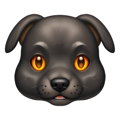 Nuke dog head sticker