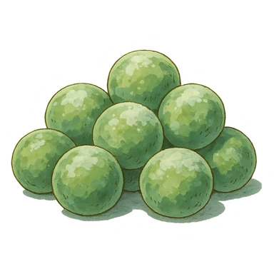 frozen peas sticker