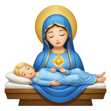 Dormition of the mother god sticker