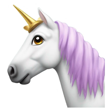 Unicorn wearing cap sticker