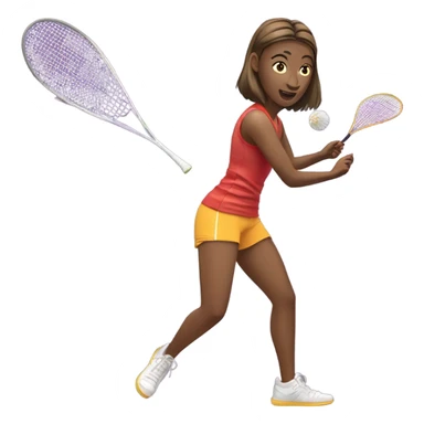badminton sticker