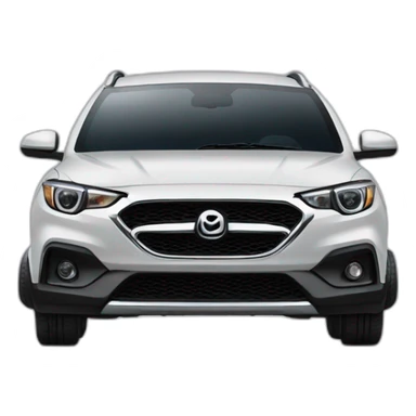 Emoji de coche MG ZS sticker
