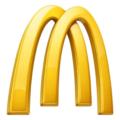 mcdonalds golden arches logo sticker
