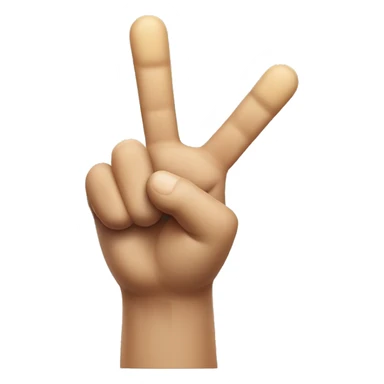 super mario's head and a hand with 2 fingers signing v for victory sticker