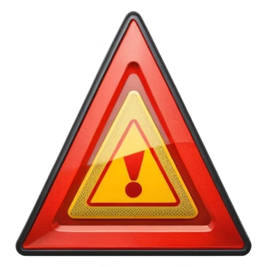 Warning Triangle sticker