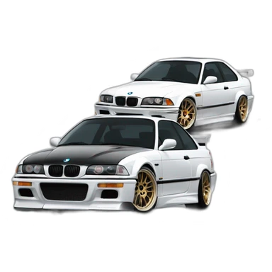 Stock M3 E36 Drifting sticker