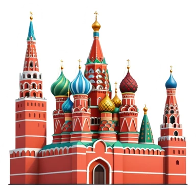 Moscow  Mini Kremlin sticker