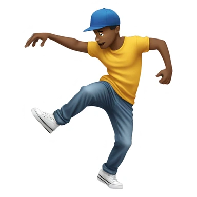 breakdancer sticker