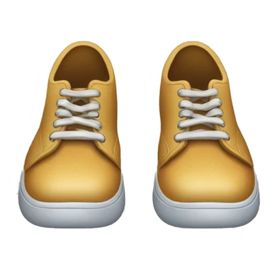 A pair of shoes in our feet sticker