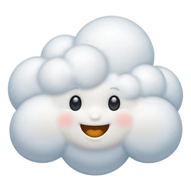 Cute cloud  sticker
