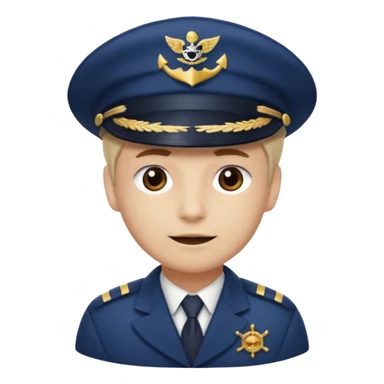 Boat Captan hat sticker