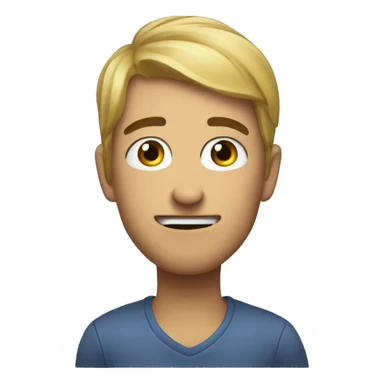 Draw me a character interested in e-commerce sticker