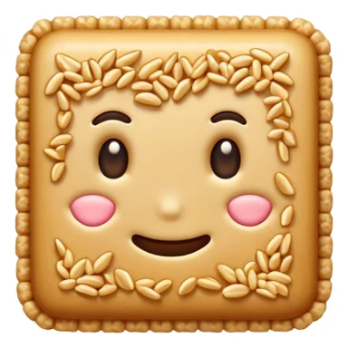 Rice krispy treat. sticker