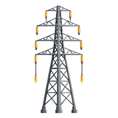 high voltage pole sticker