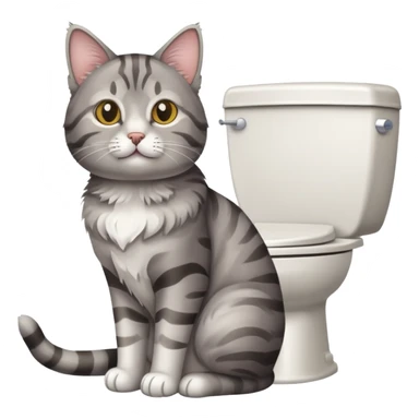 bidet cat sticker