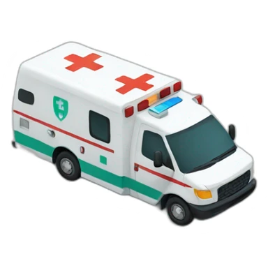 crashed ambulance sticker